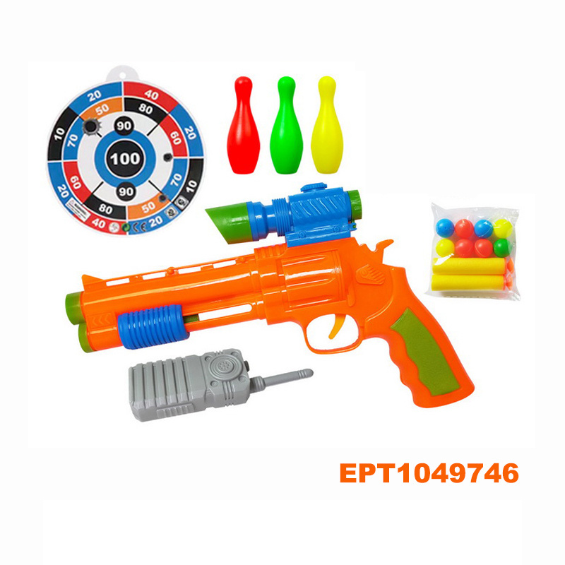 EPT Promotion 1 Dollar Items Toys Soft Bullet Ball Dart Gun Toy Kid Mini Gun Toy