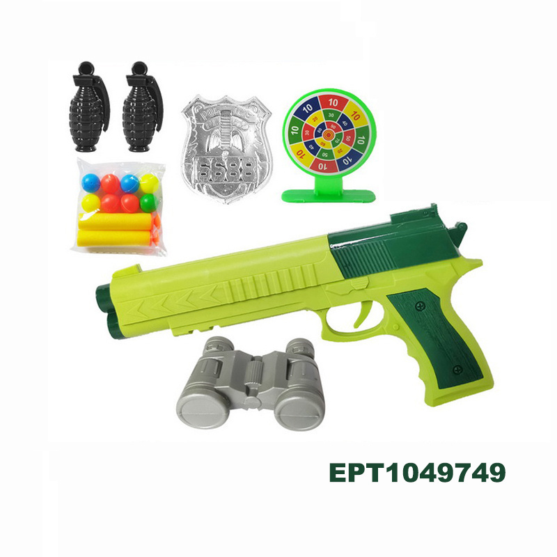 EPT Promotion 1 Dollar Items Toys Soft Bullet Ball Dart Gun Toy Kid Mini Gun Toy