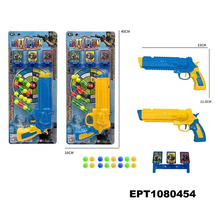 EPT Dollar Toys Eva Soft Gun Foam Bullet Ball Blaster Gun Toy