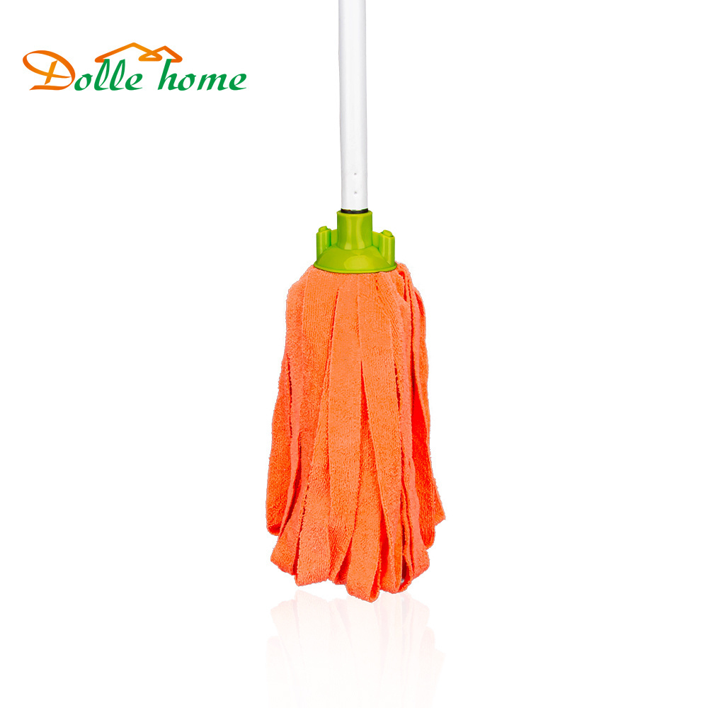 Factory household heavy duty floor mops magic cotton wet waxing mop for floor cleaning with long handle indoor usage