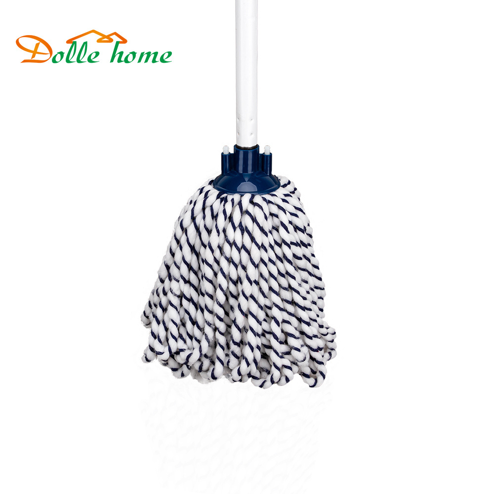 Factory household heavy duty floor mops magic cotton wet waxing mop for floor cleaning with long handle indoor usage