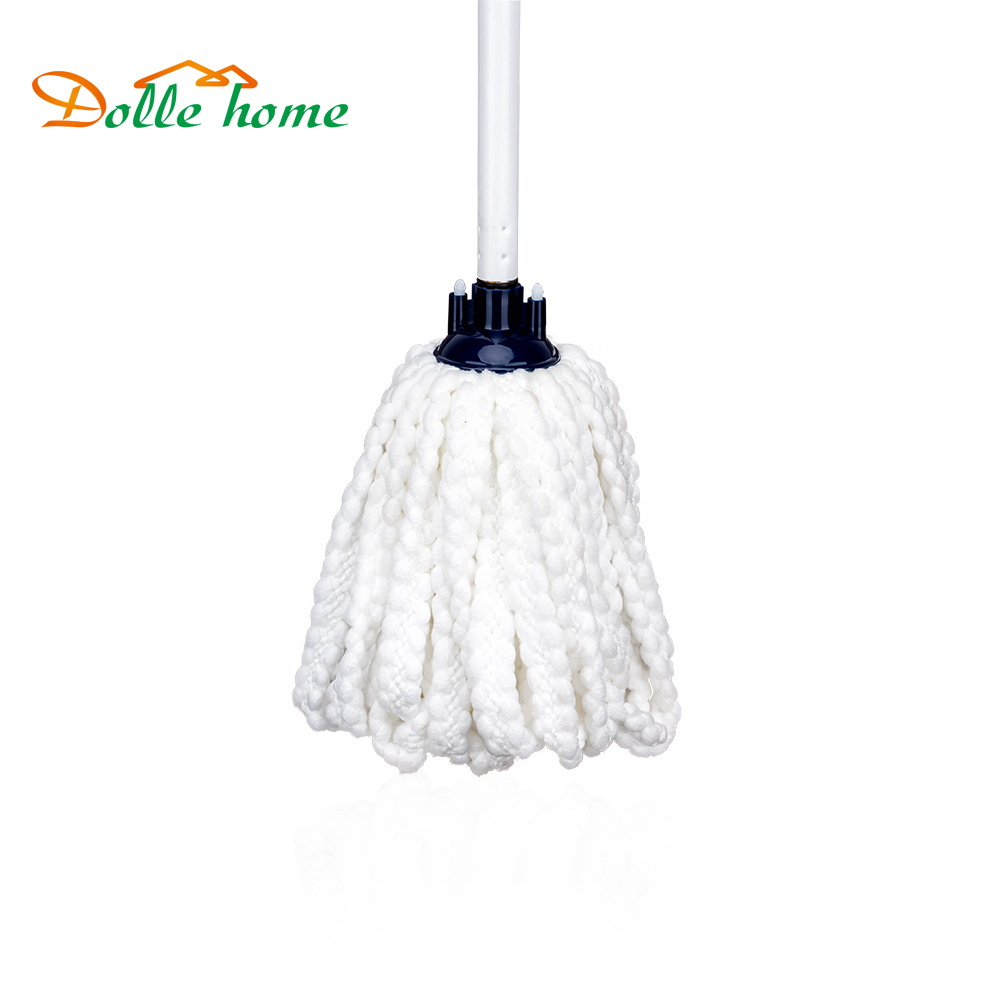 Factory household heavy duty floor mops magic cotton wet waxing mop for floor cleaning with long handle indoor usage