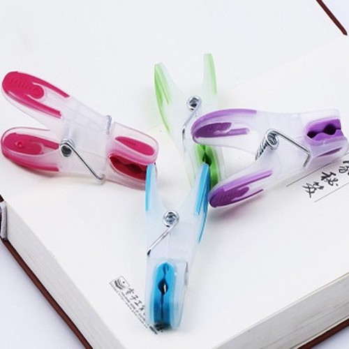 small clothes pegs soft grip peg Plastic Clothes Peg new material 7 spring clips D0304