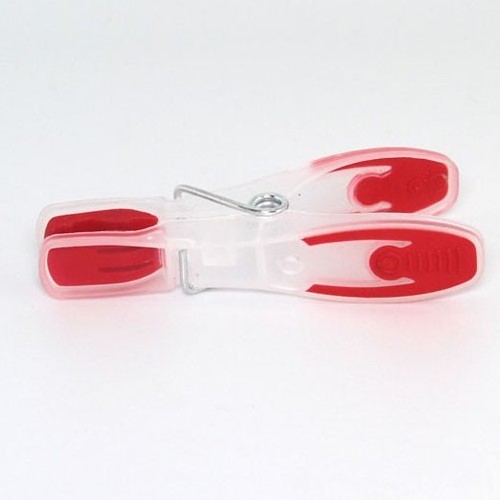 small clothes pegs soft grip peg Plastic Clothes Peg new material 7 spring clips D0304