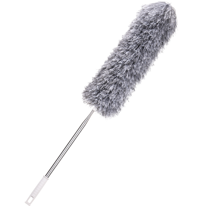 extendable microfiber duster retractable dust duster dust brush for cleaning and sweeping dust feather duster