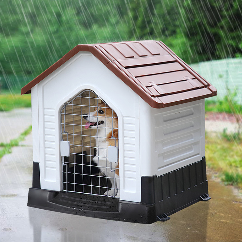 Comfortable Bed Plastic Dog House Kennel Cat House Pet Outdoor Extra Large Waterproof DOT Living Sustainable Quail Cage Plastic