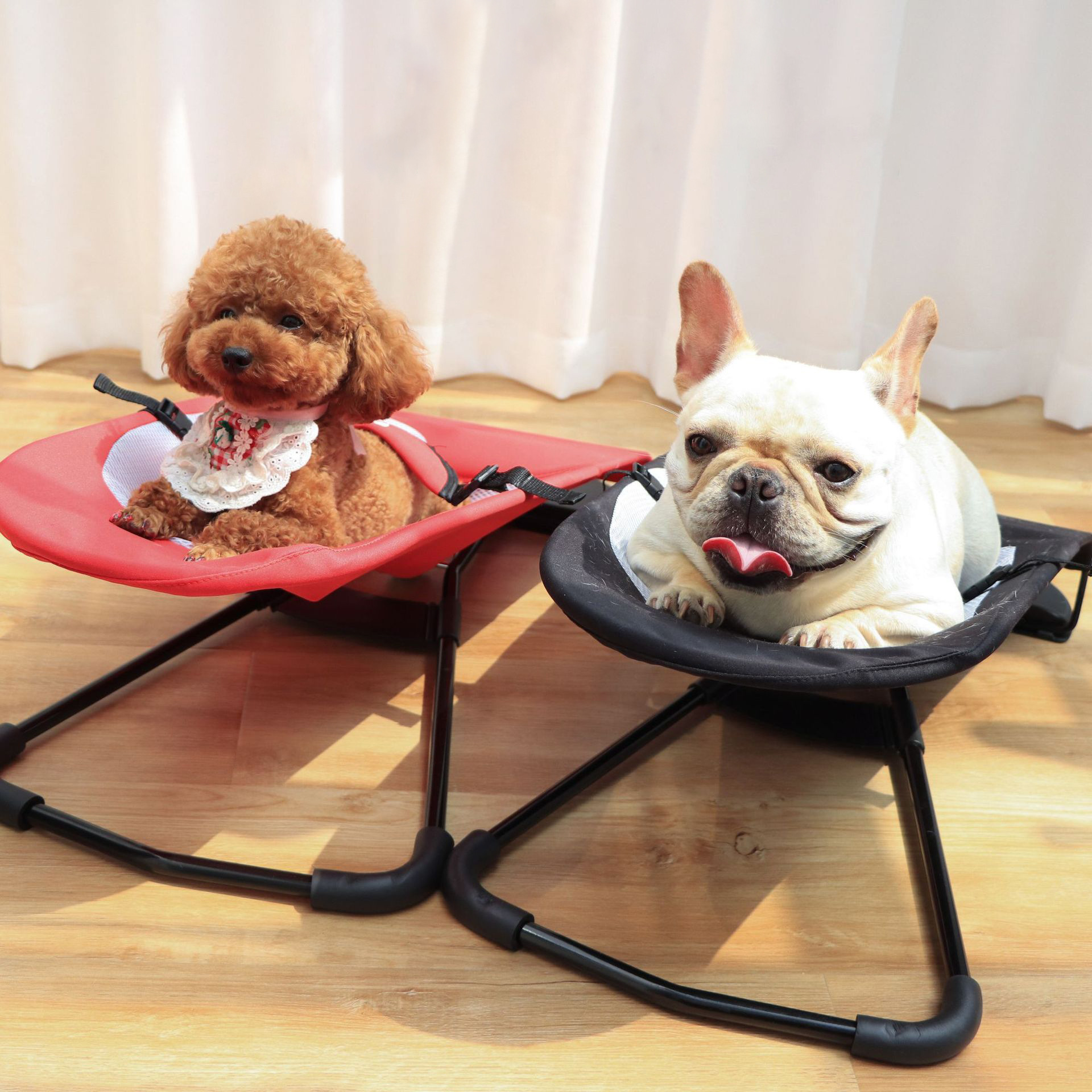 Dog Rocking Chair Kennel Puppy Breathable Comfortable Cat Sleeping Bed Pet Shaker Hammock