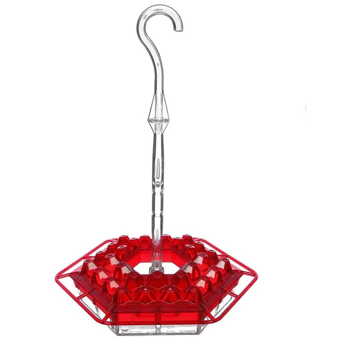 Hanging Bird Feeders Hexagonal Outside Rust Resistant Garden Hummingbird  Feeder