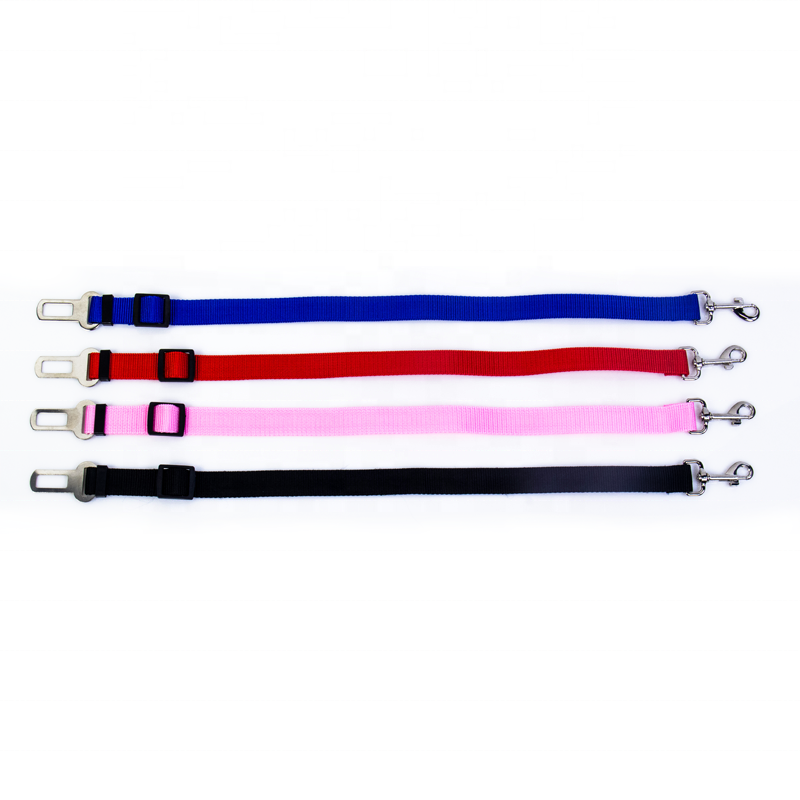 Dog Accessories Adjustable Dog Car Safety Protect Belt Nylon Pets Seat Leash arnes para perro