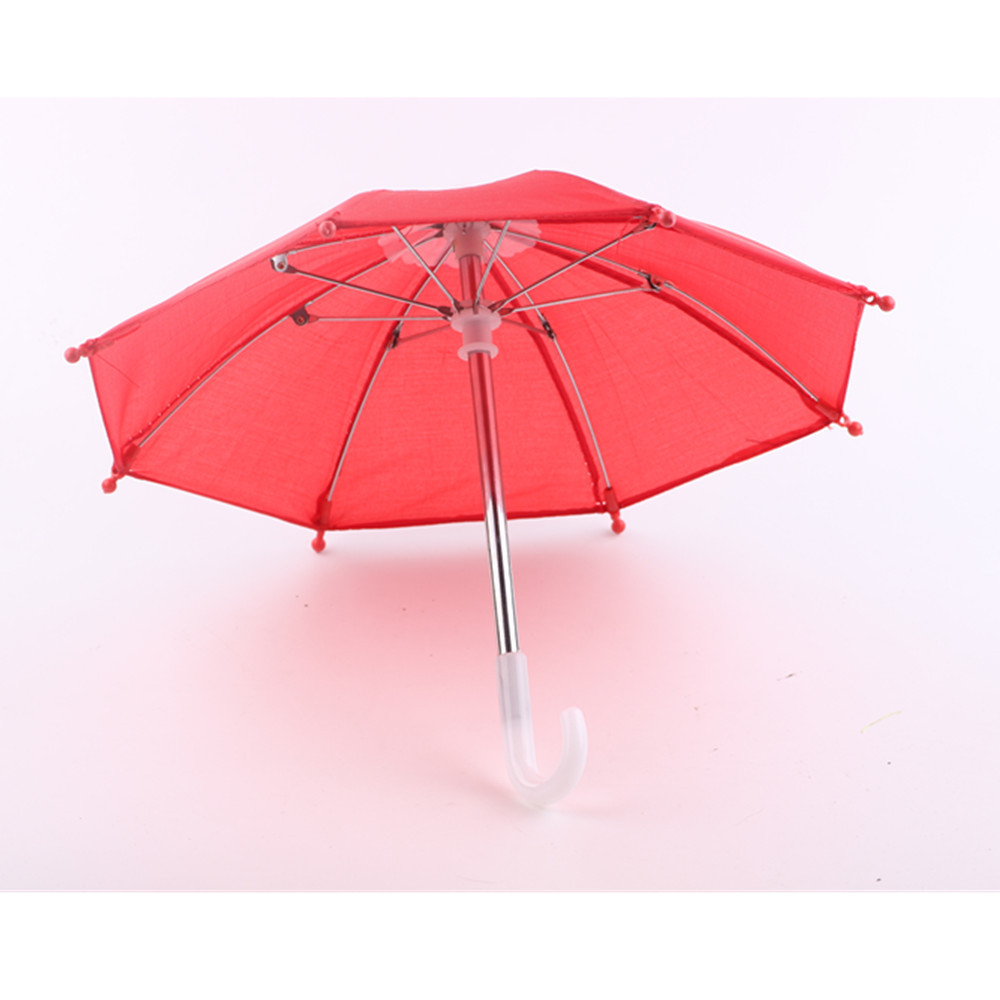 Dollhouse miniature mini umbrellas 18 inch girl doll elf doll umbrella for dolls and kids playing