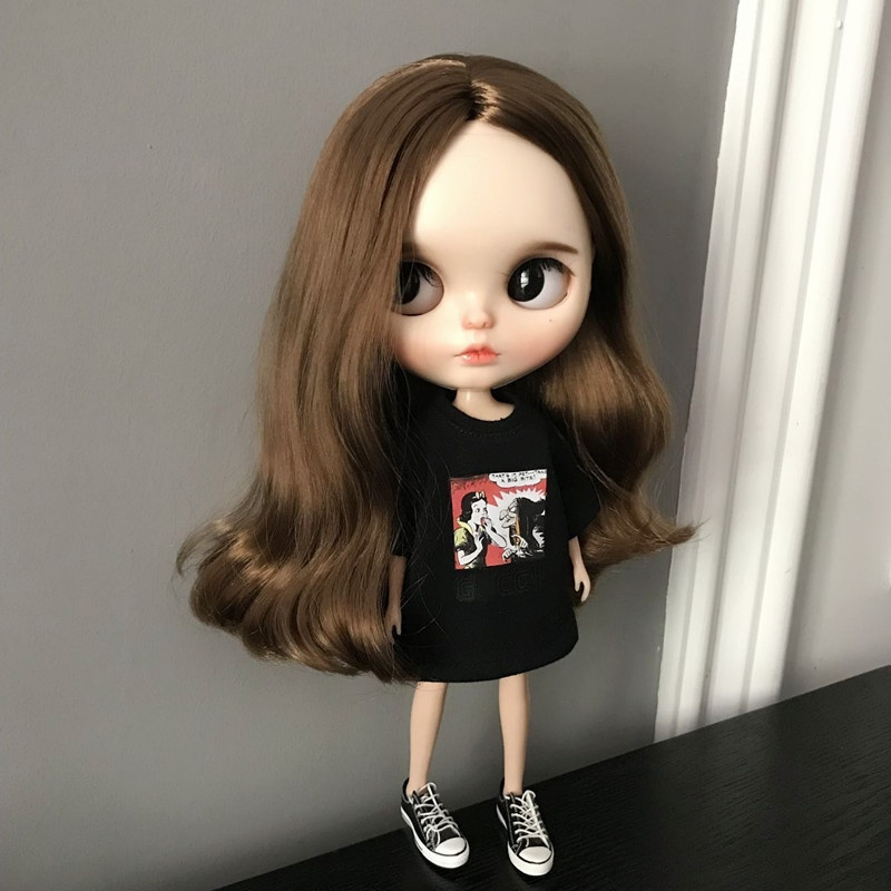 New arrival high-quality handmade 30cm 1/6 scale bjd doll clothes T-shirt for 30 cm dolls