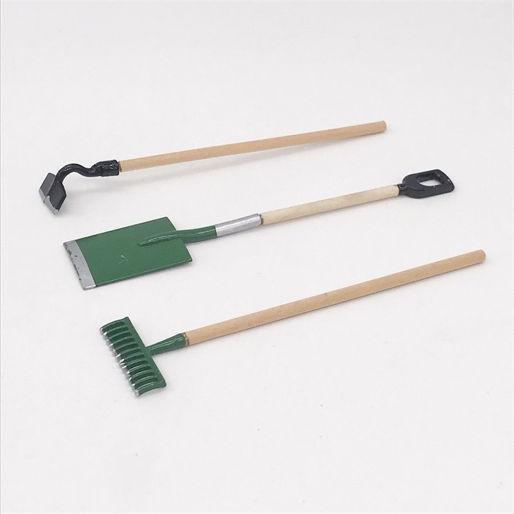 Miniature Shovel shavel Hoe and Pitchfork Farming Tools Fairy Garden tool Accessories