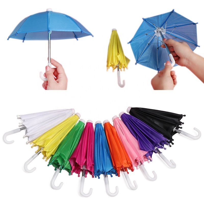 18 Inch  Girl Doll Accessory Small Umbrella 43cm Eve Doll Accessory Umbrella Toy With Props