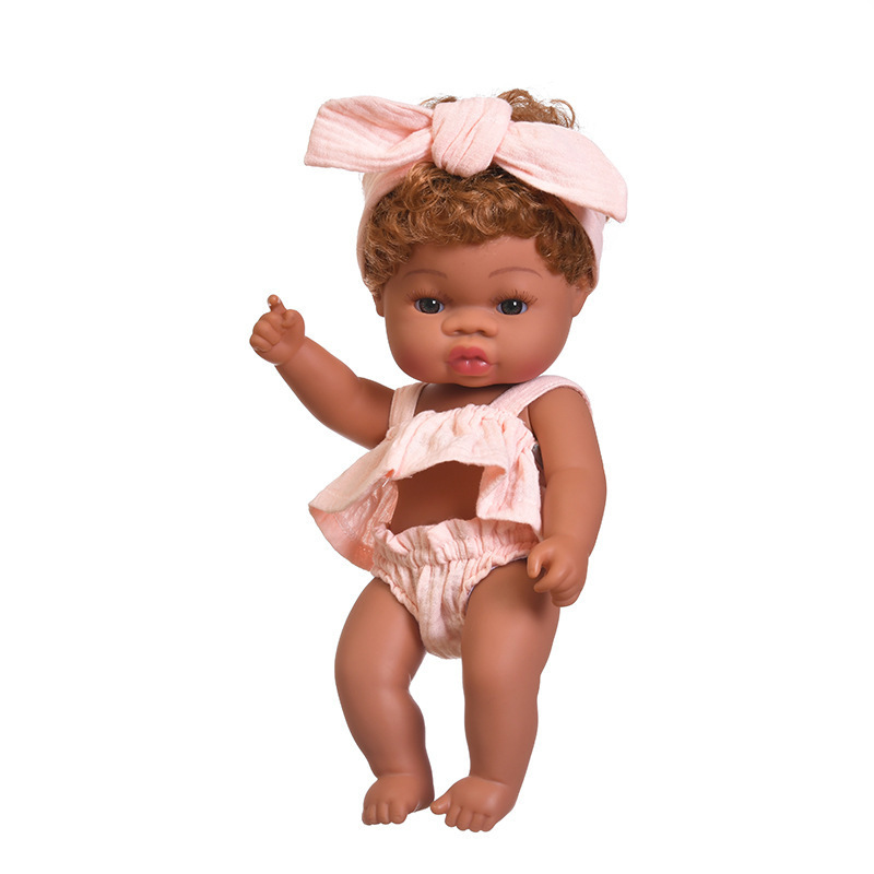 Muecas Para Nias Soft Vinyl Babi Silicon Ethnic Dolls Lifelike Girl Rebirth Toddler Reborn Baby Kids Doll