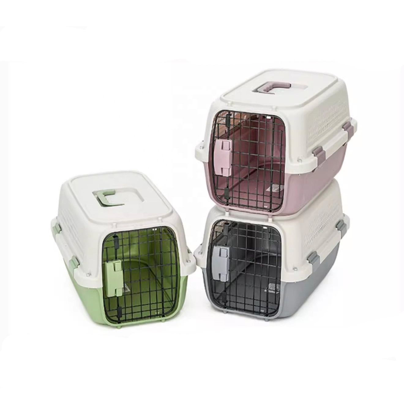 Durable Travel Pet Carrier Box Sturdy Car Backpack and Portable Plastic Toy Carriers for Pet Travel Products