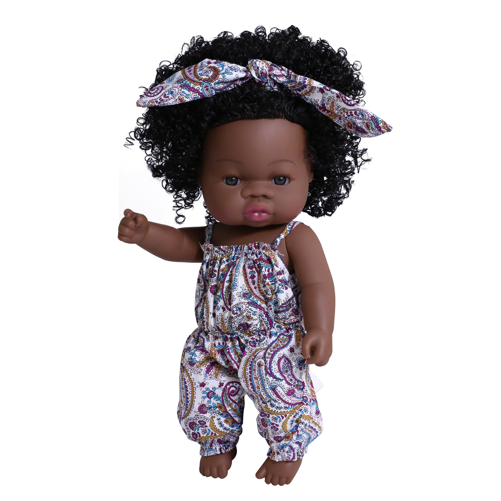 Muecas Para Nias Soft Vinyl Babi Silicon Ethnic Dolls Lifelike Girl Rebirth Toddler Reborn Baby Kids Doll