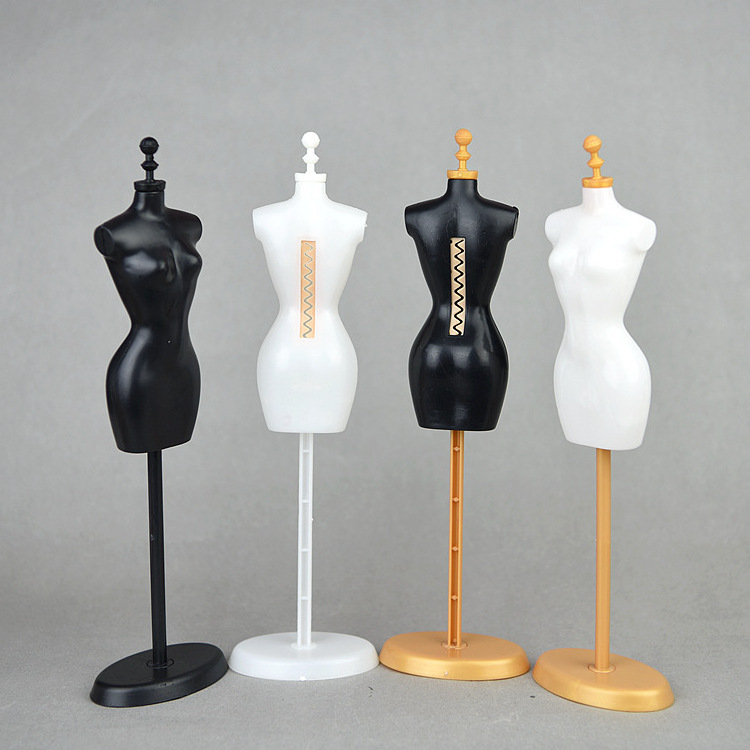 Doll Dress Form Cloth Gown Plastic Demountable Display Support Holder Mannequin Model Stand Accessories for 1/6 Doll