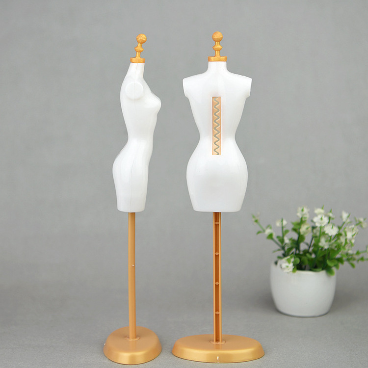 Doll Dress Form Cloth Gown Plastic Demountable Display Support Holder Mannequin Model Stand Accessories for 1/6 Doll