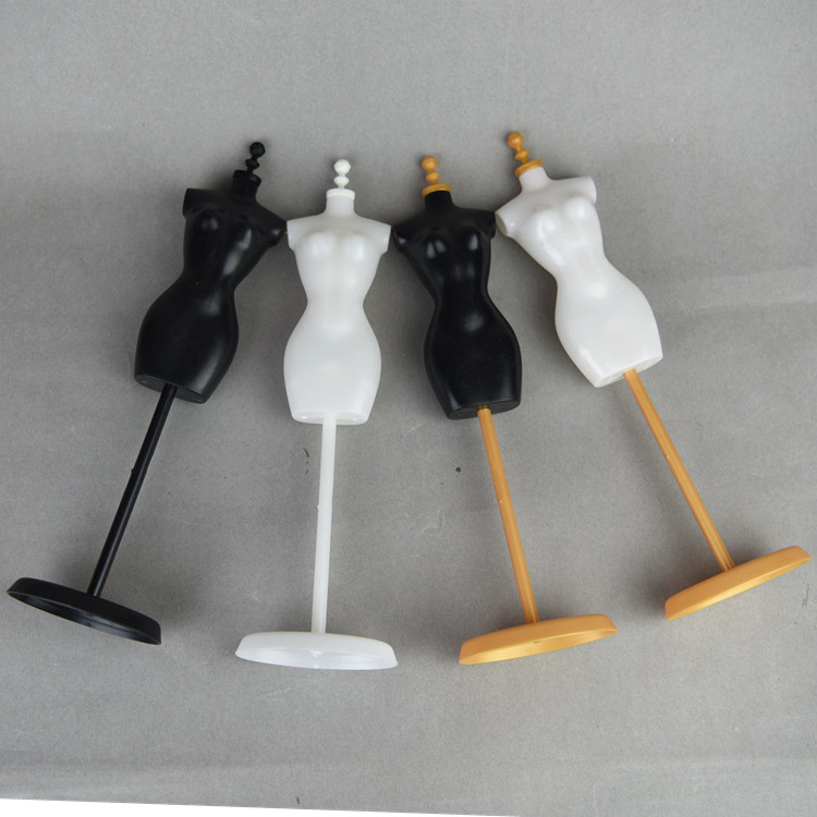 Doll Dress Form Cloth Gown Plastic Demountable Display Support Holder Mannequin Model Stand Accessories for 1/6 Doll