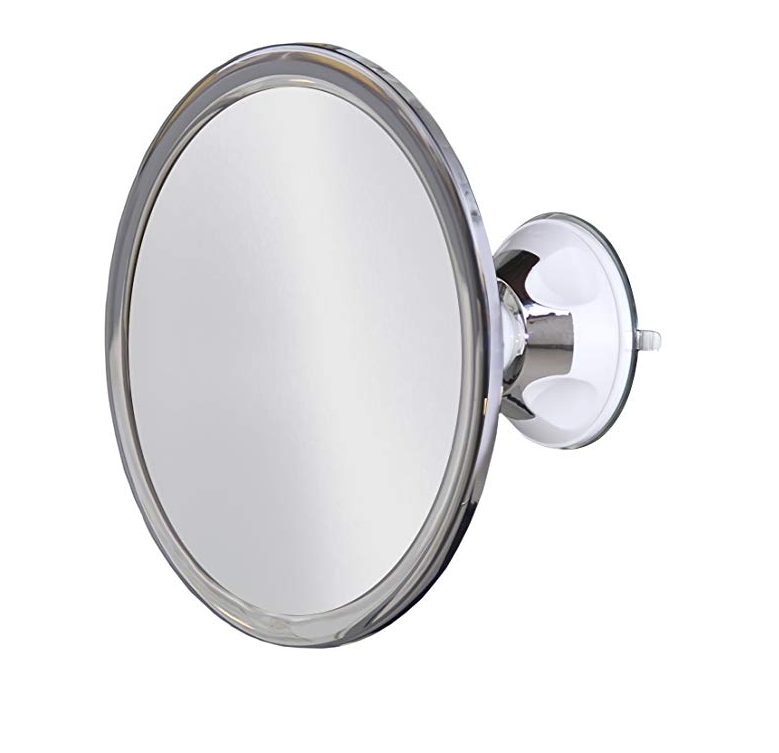 No Fog fogless Shower Rotating Locking Suction Adjustable Arm Easy Positioning cosmetic bathroom mirror smart led vanity mirrors