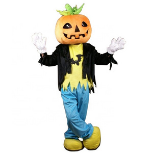 Halloween party decoration Costume Pumpkin Doll Costume Walking Doll Cosplay Horror Dress Up