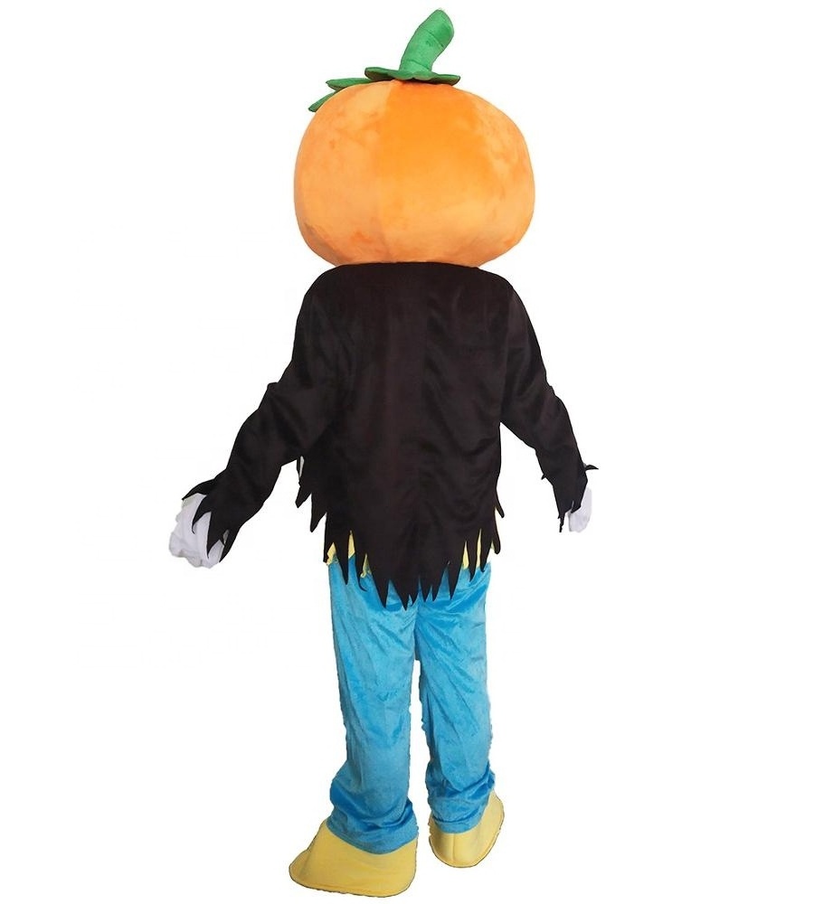 Halloween party decoration Costume Pumpkin Doll Costume Walking Doll Cosplay Horror Dress Up