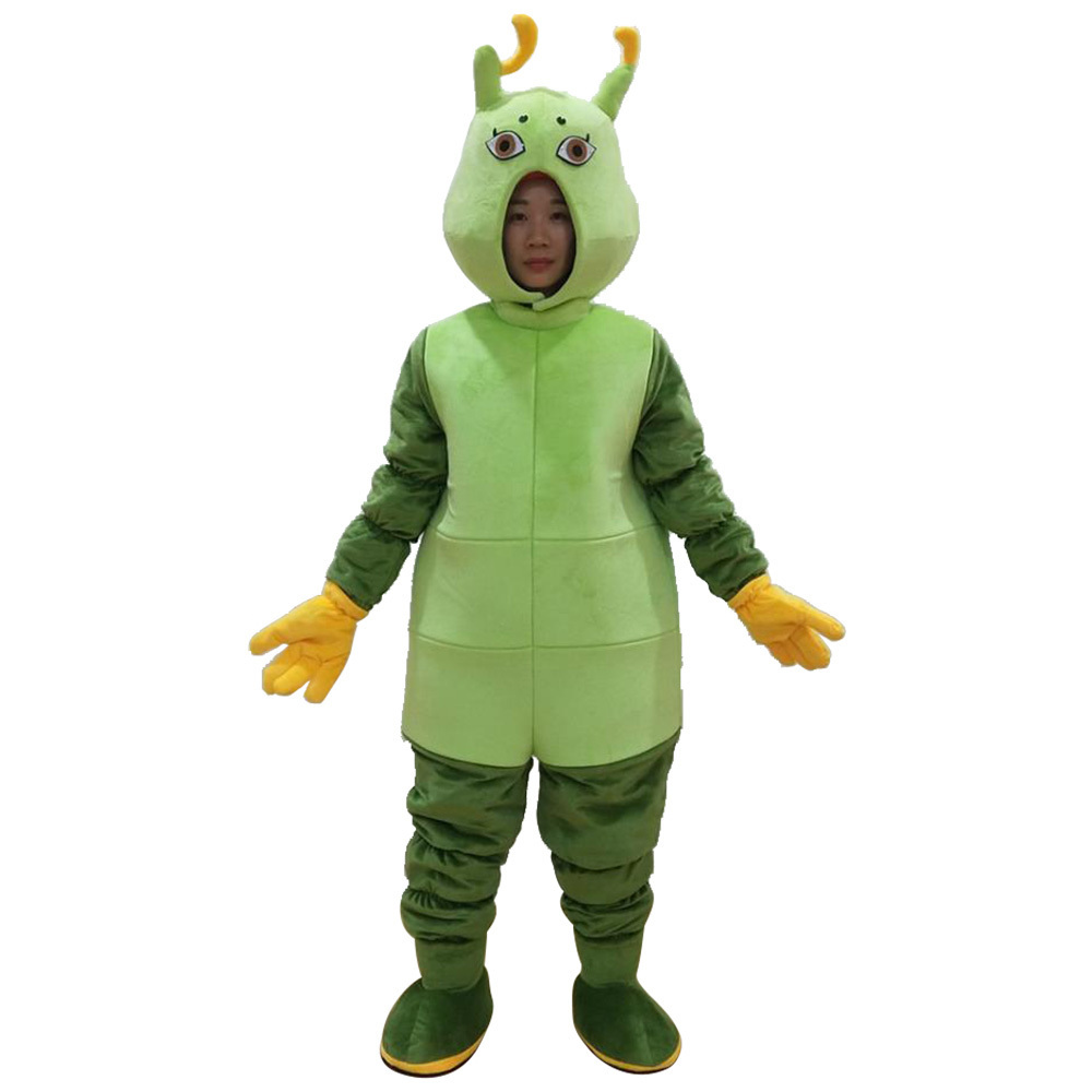 Creative Design OEM Made Animal Plush Mascot Costume Custom Worm Mascot Costumes For Adult