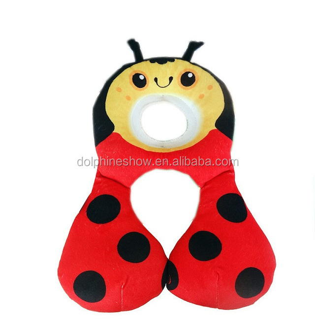 Hot Sale Cute Animal Baby Head Rest Neck Support Travel Pillow For Car Seat