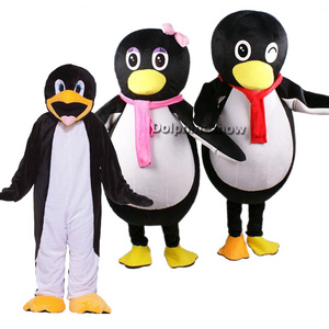 Cute Funny Madagascar Penguin Mascot Costume Halloween Party Custom Animal Shape Design Mascot Costume