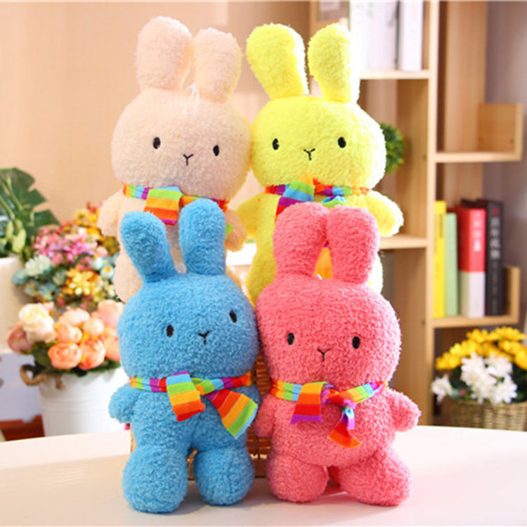 Factory cheap promotional crane machine 7'' plush toys claw machine doll plush stuffed animal plush toys