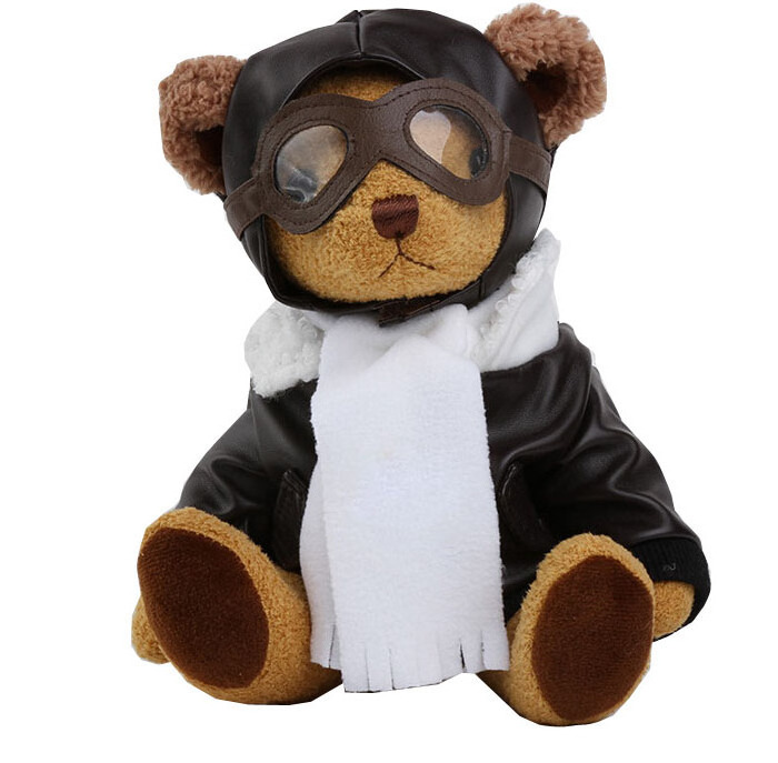 Airline Company Masoct Aviator Koala Bear Soft Toy With Glasses Custom Cute Stuffed Soft Pilot Toy Australia  Koala Bear Plush