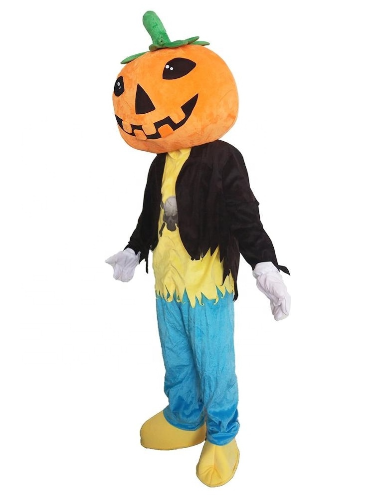 Halloween party decoration Costume Pumpkin Doll Costume Walking Doll Cosplay Horror Dress Up