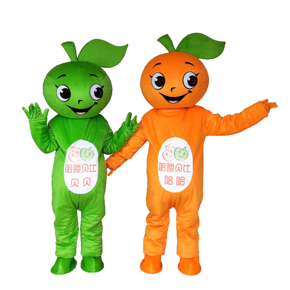 Kids Cartoon Fruit Banana Costume Party Cosplay Mascot Wholesale Custom Design Fruit Vegetable Mascot Costumes