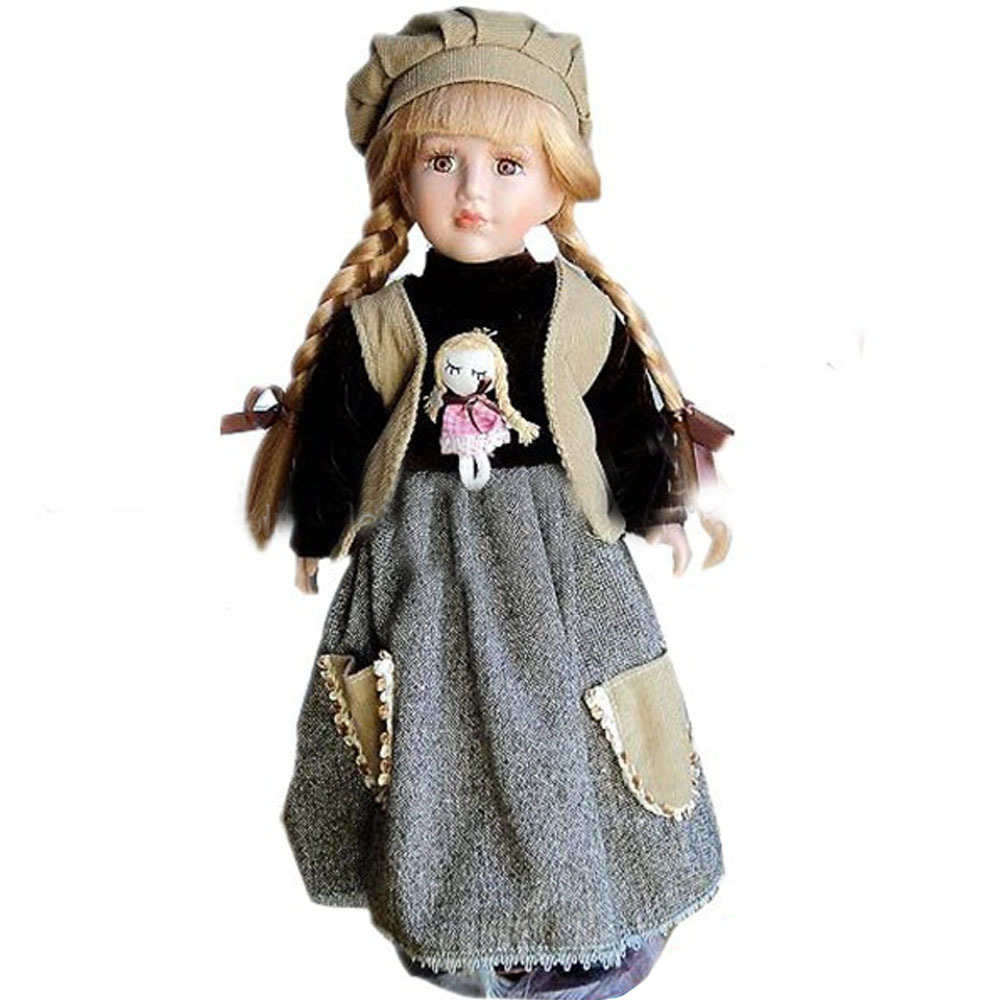 High quality various cute fashion indian porcelain doll