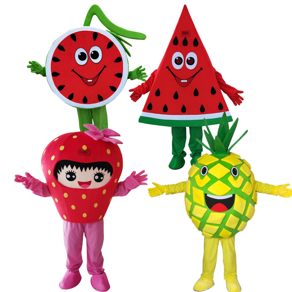 Kids Funny Orange Fruit Mascot Costumes Custom Design Fruit Vegetable Party Cosplay Fancy Dress Costume