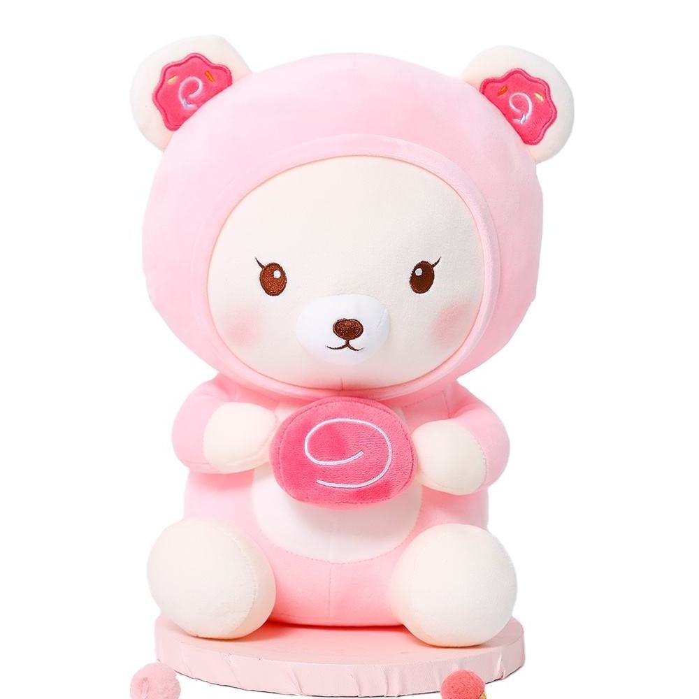 Personalized Custom Plush Toys Wholesale Soft Doll Bear Toys OEM Design Made Plush Bear Baby Doll