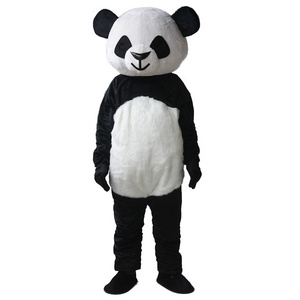 Fashion Cheap Plush Soft Stuffed Animal Mascot Costume For Sale LOW MOQ Adult 180CM - 200CM Cute Fat Fur Panda Mascot Costume