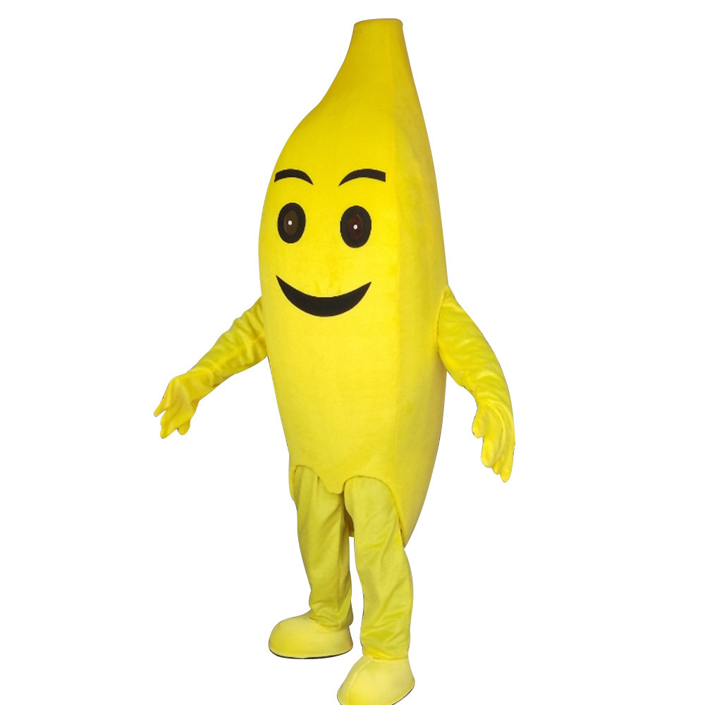 Kids Cartoon Fruit Banana Costume Party Cosplay Mascot Wholesale Custom Design Fruit Vegetable Mascot Costumes