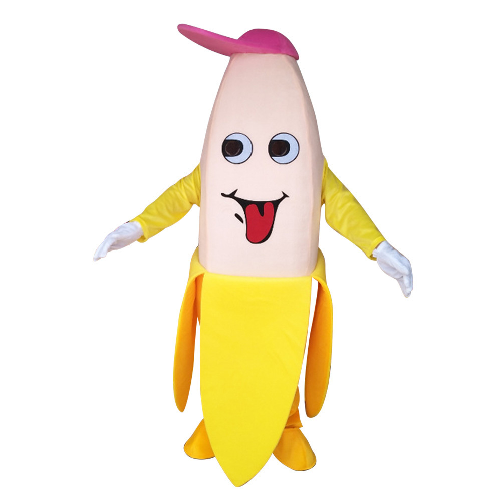 Kids Cartoon Fruit Banana Costume Party Cosplay Mascot Wholesale Custom Design Fruit Vegetable Mascot Costumes