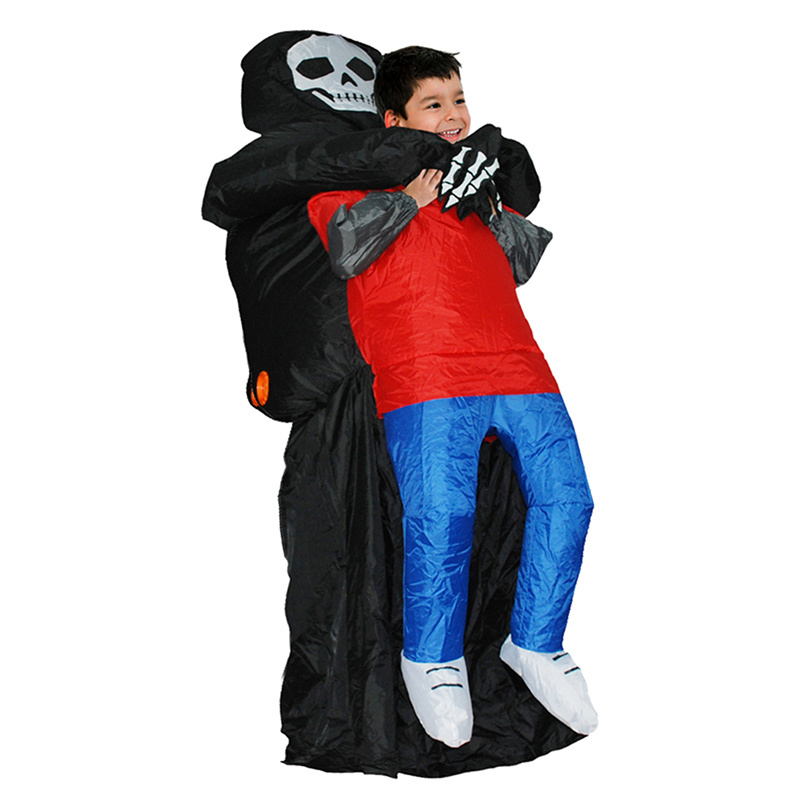 Halloween Gift Supply Kids Adult Play Ghost Alien Designs Custom Inflatable Mascot Costume