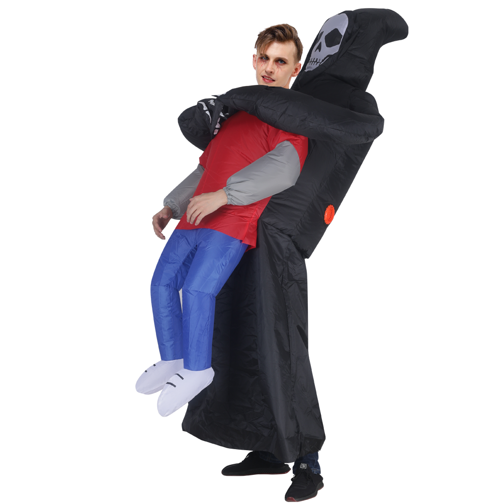 Halloween Gift Supply Kids Adult Play Ghost Alien Designs Custom Inflatable Mascot Costume