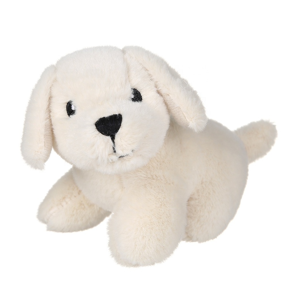 Cute Custom Small Size Puppy Dalmatian Soft Stuffed Animal Plush White Spotty Dog Toy