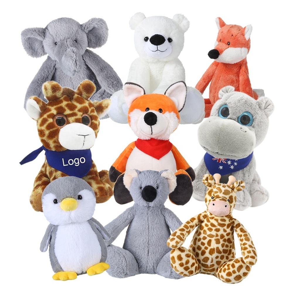 Custom cute stuffed animals green giraffe toy wholesale cozy animals plush stuffed soft toys