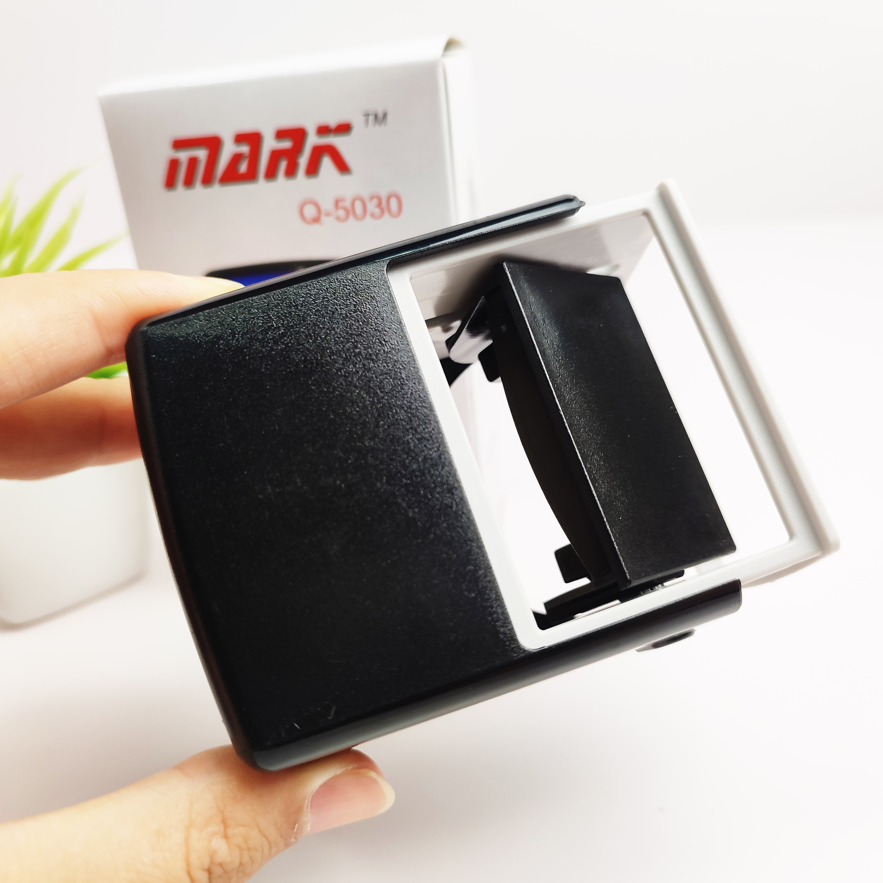 Custom Blank Office Fiscal Machine Making Ink Cartridge Holder Self Inking Stamp