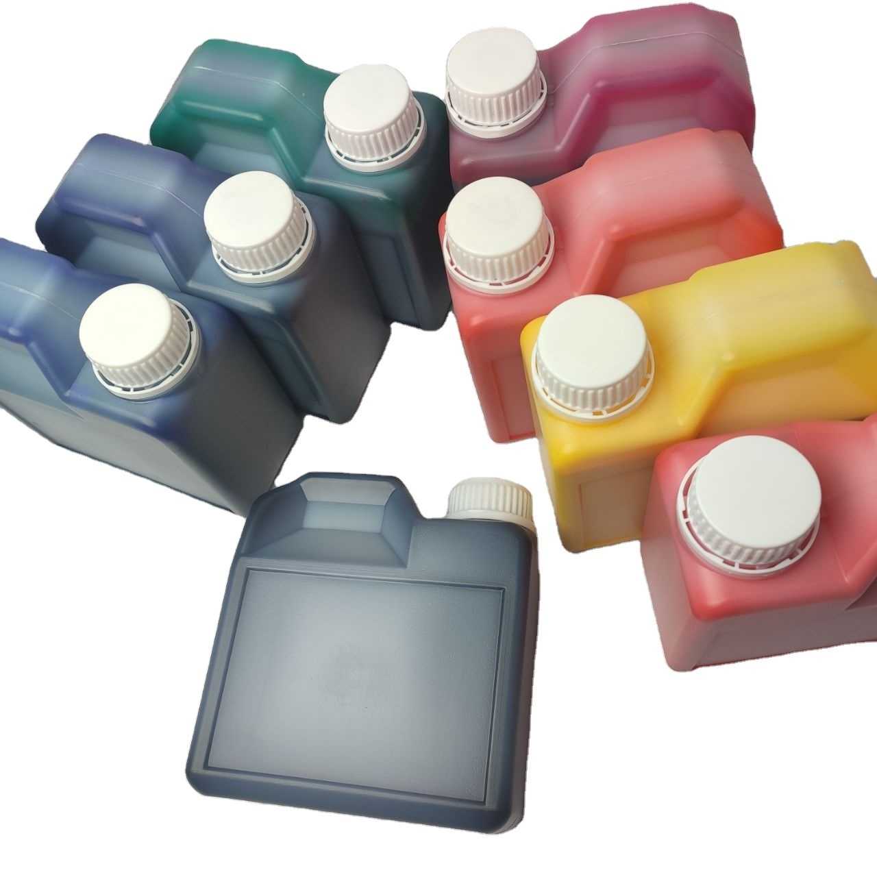 Eco Friendly 1L Multi Color Pre Inked Self Inking Fabric Stamp Flash Custom Logo Photosensitive Flash Ink