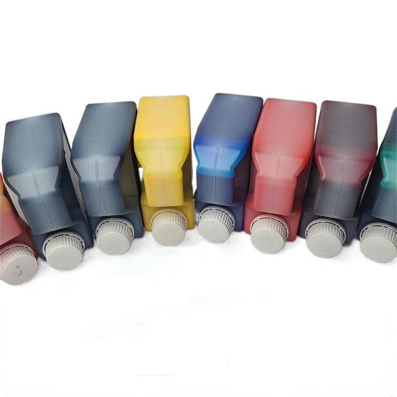 Eco Friendly 1L Multi Color Pre Inked Self Inking Fabric Stamp Flash Custom Logo Photosensitive Flash Ink