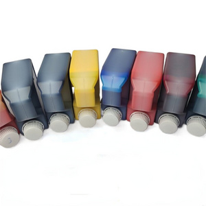 Eco Friendly 1L Multi Color Pre Inked Self Inking Fabric Stamp Flash Custom Logo Photosensitive Flash Ink