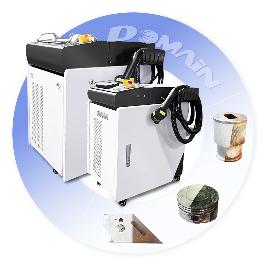 Pulse laser 200w 300w 100w laser cleaner Rust removal portable fiber laser cleaning machine