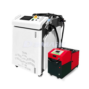 4 In 1 Fiber laser Handheld Laser Welding Machine 1000W 1500W Fiber Handy Laser Welder for Metal Hand Held Gun USED USED