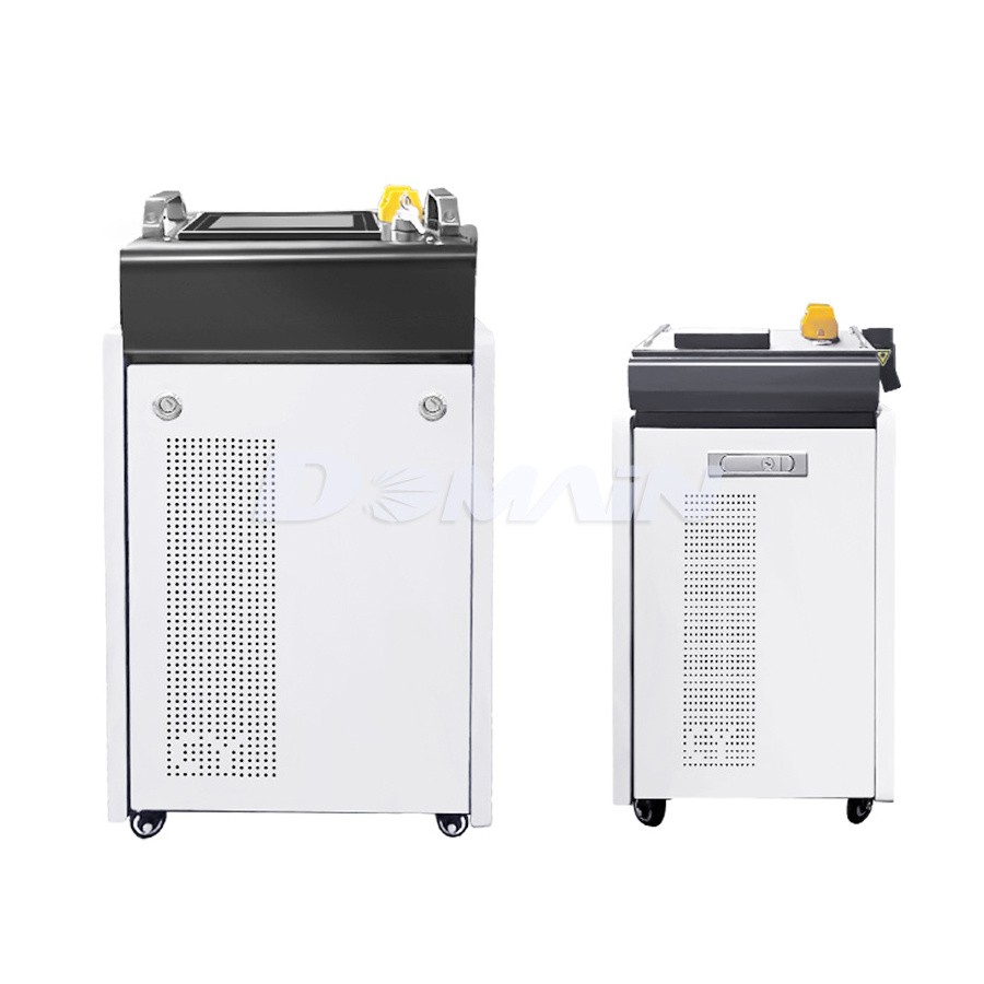 Portable Oil Removal 100W Laser Cleaner Fiber Coat Pulse Industrial Handle Laser Cleaning Machine Price For Paint